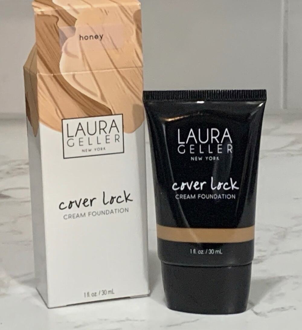 Laura Geller Cover Lock Foundation Full Coverage Cream 1 fl oz NIB